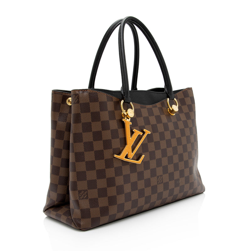 LV Riverside leather handbag
