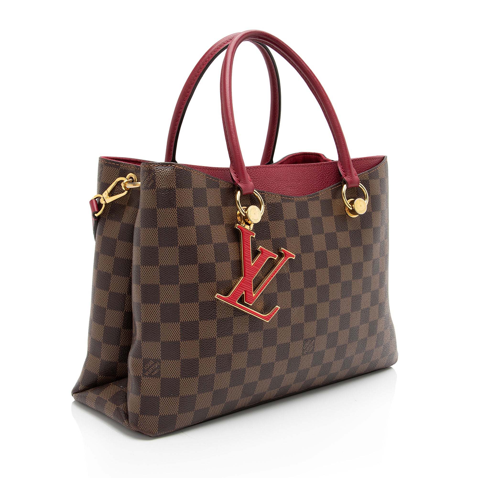 Louis Vuitton Damier Ebene Riverside Tote (SHF-jAQhfN)