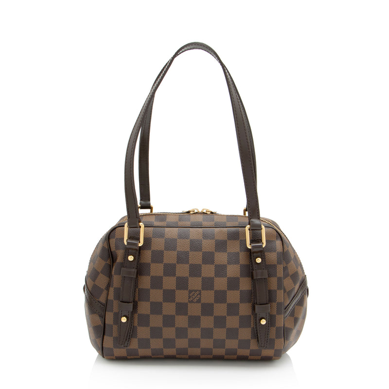 Louis Vuitton Damier Ebene Rivington PM Satchel (SHF-FtgcjJ)