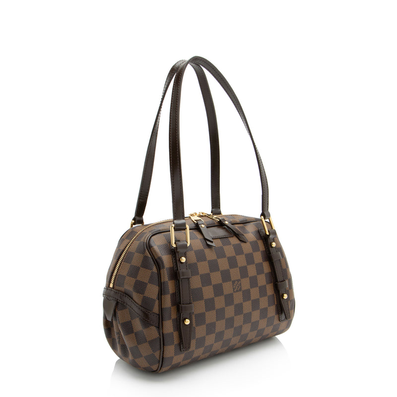 Louis Vuitton Damier Ebene Rivington PM Satchel (SHF-FtgcjJ)