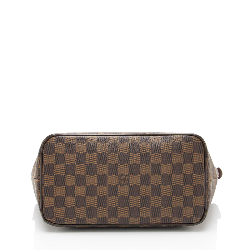 Louis Vuitton Damier Ebene Saleya PM Tote (SHF-oMBtvC)