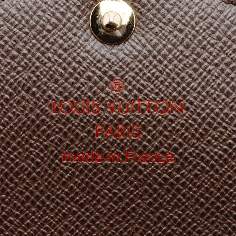 Louis Vuitton Damier Ebene Sarah Wallet (SHF-RMGJxh) – LuxeDH