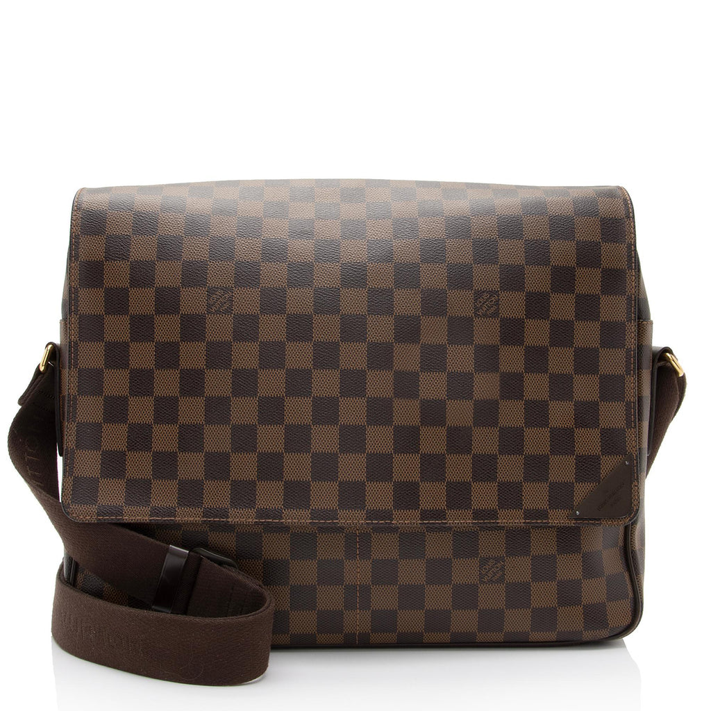 Louis Vuitton Damier Ebene Shelton MM Messenger Bag (SHF-ceHbG0) – LuxeDH