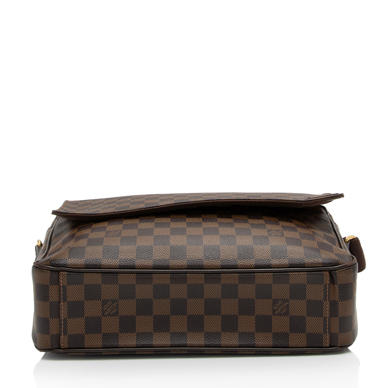 Louis Vuitton Damier Ebene Shelton MM Messenger (SHF-VTNEPa)