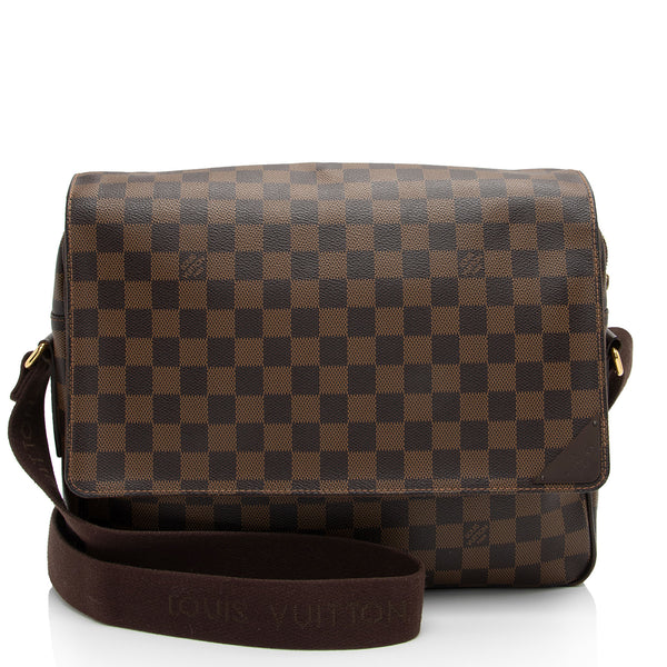 Louis Vuitton Damier Ebene Shelton MM Messenger (SHF-VTNEPa)