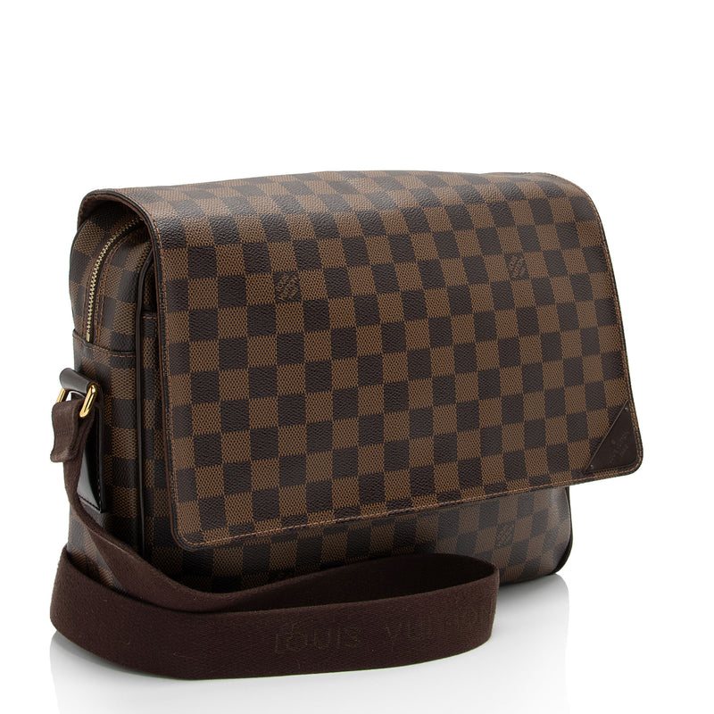 Louis Vuitton Damier Ebene Shelton MM Messenger (SHF-VTNEPa)