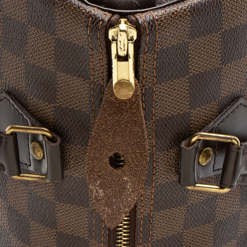 Louis Vuitton Damier Ebene Speedy 25 Satchel (SHF-VMw0ml)