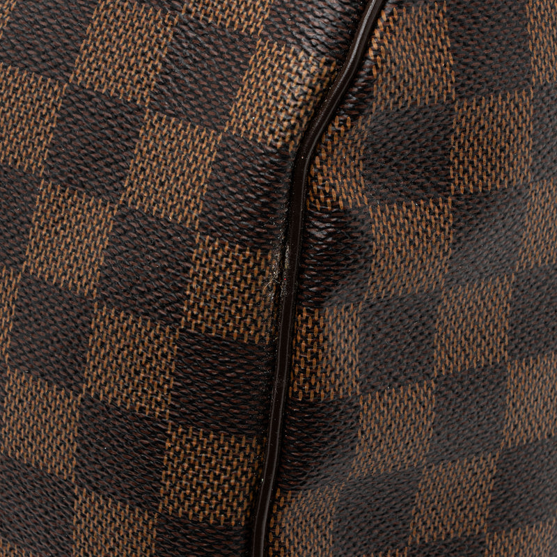 Louis Vuitton Speedy Bandouliere Damier Ebene (Without Accessories) 25  Brown in Coated Canvas with Gold-tone - US