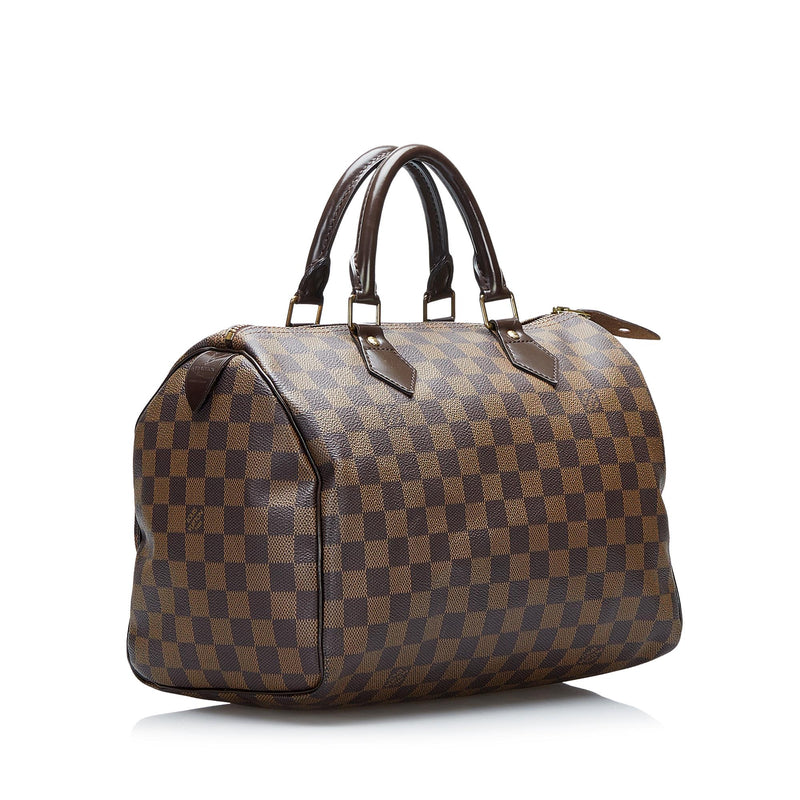 Louis Vuitton Damier Ebene Speedy 30 (SHG-v2qbTc) – LuxeDH