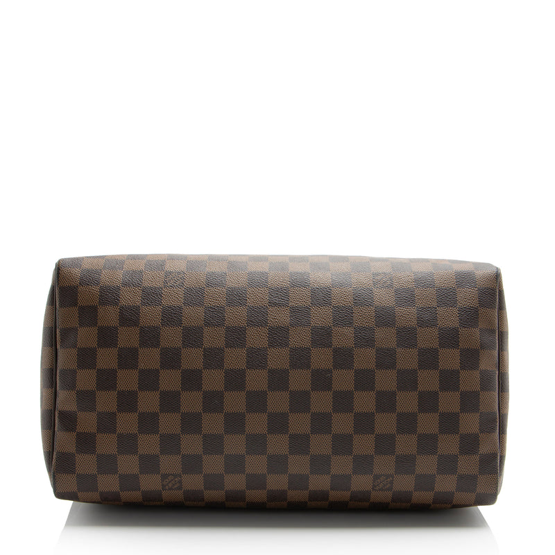 Louis Vuitton Damier Ebene Speedy 35 Satchel (SHF-8RRCj1)