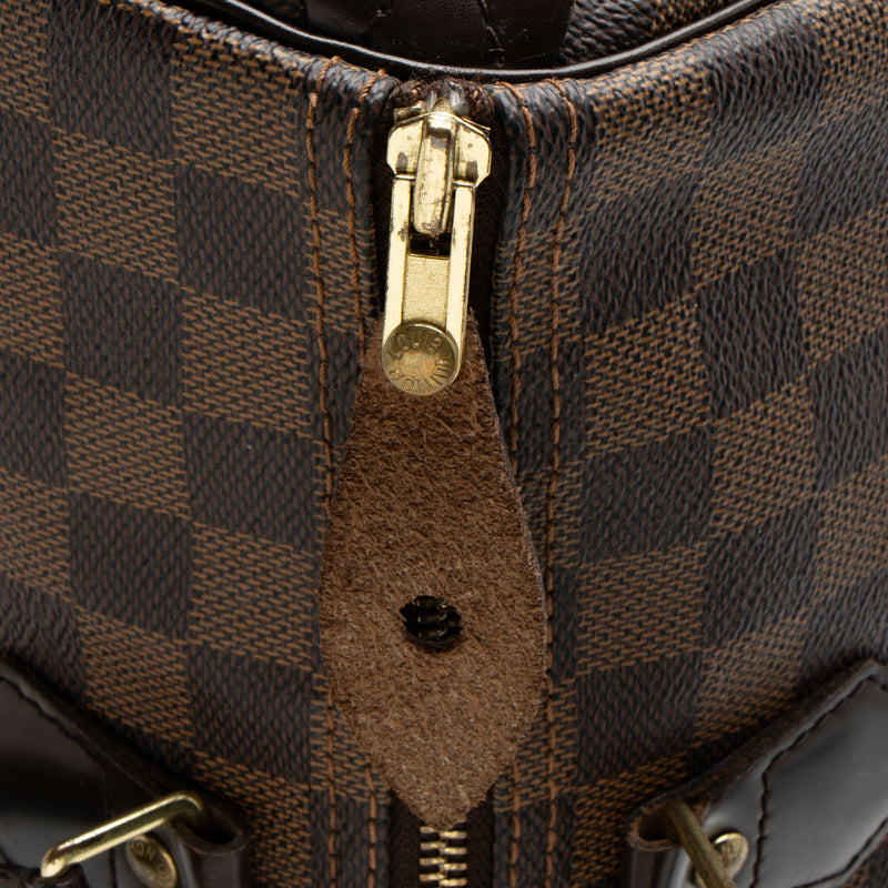 Louis Vuitton Damier Ebene Speedy 35 Satchel (SHF-8RRCj1)