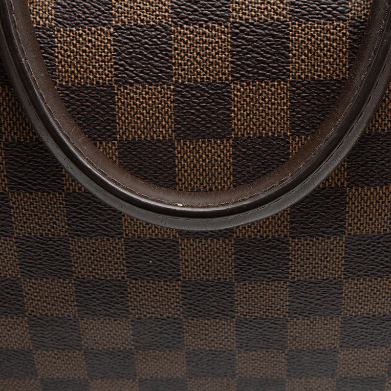 Louis Vuitton Damier Ebene Speedy 35 Satchel (SHF-8RRCj1)