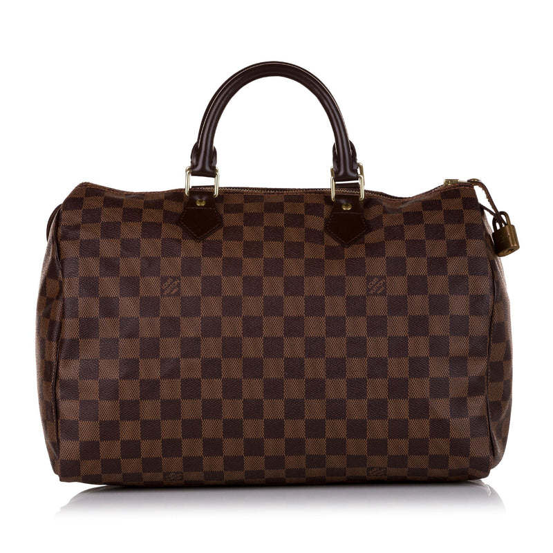 Louis Vuitton, Bags, Like New Louis Vuitton Speedy Bandouliere 35 Damier  Ebene