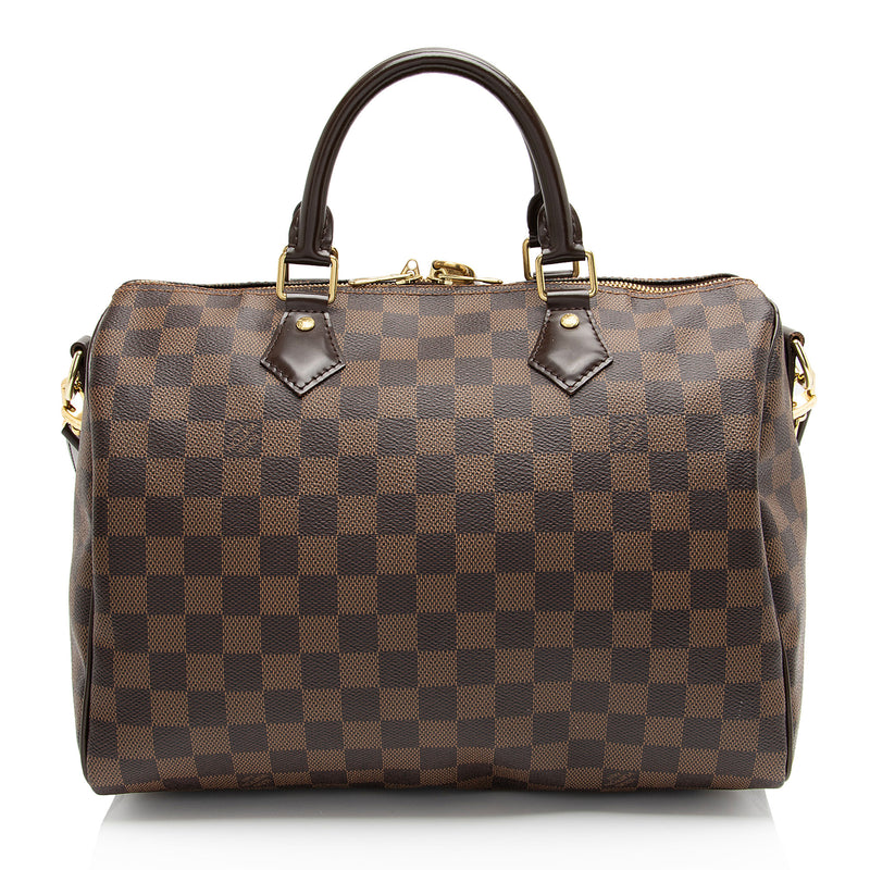 Louis Vuitton Damier Ebene Speedy Bandouliere 30 Satchel (SHF-XcTqFC)