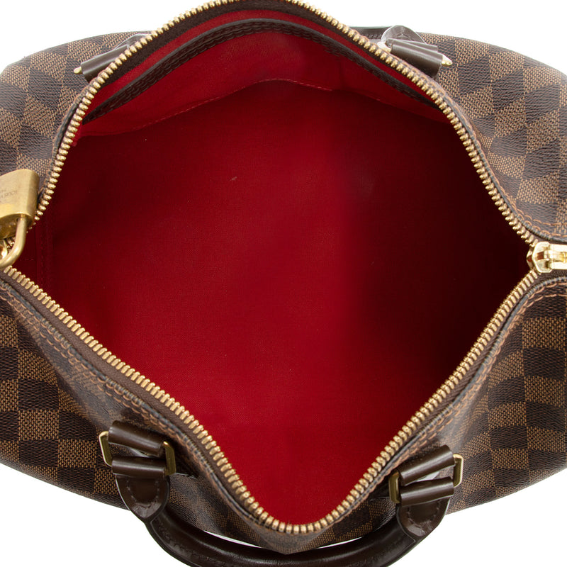 Louis Vuitton Damier Ebene Speedy Bandouliere 30 Satchel (SHF-XcTqFC)