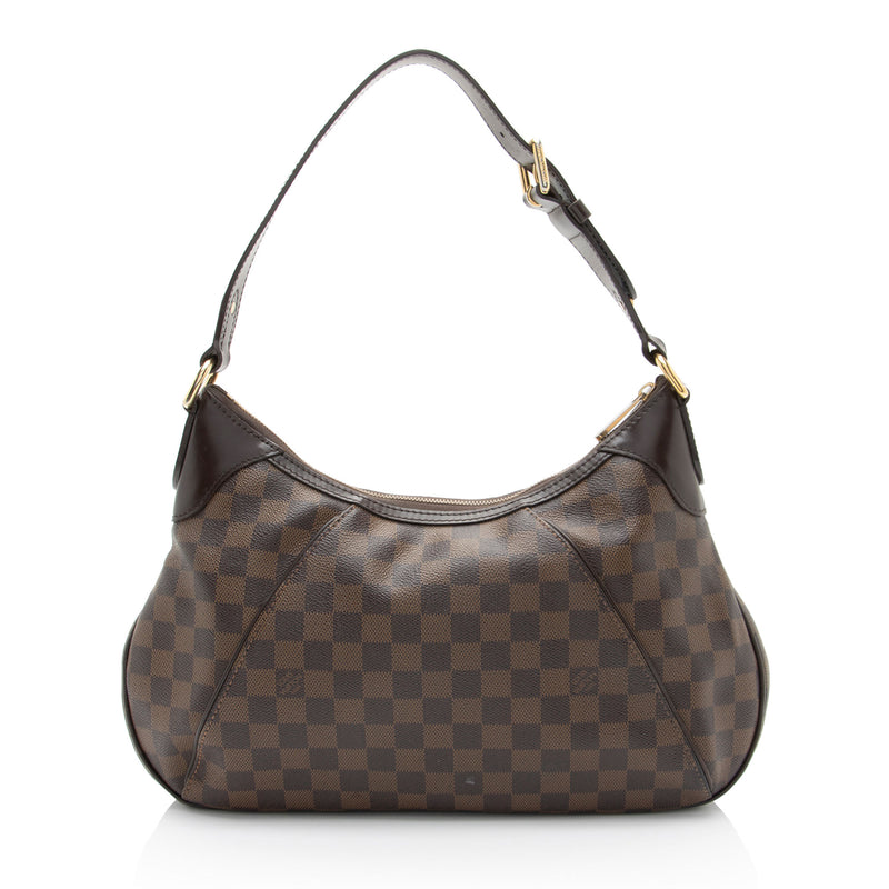 Louis Vuitton Damier Ebene Thames GM Shoulder Bag (SHF-n6OLNP)