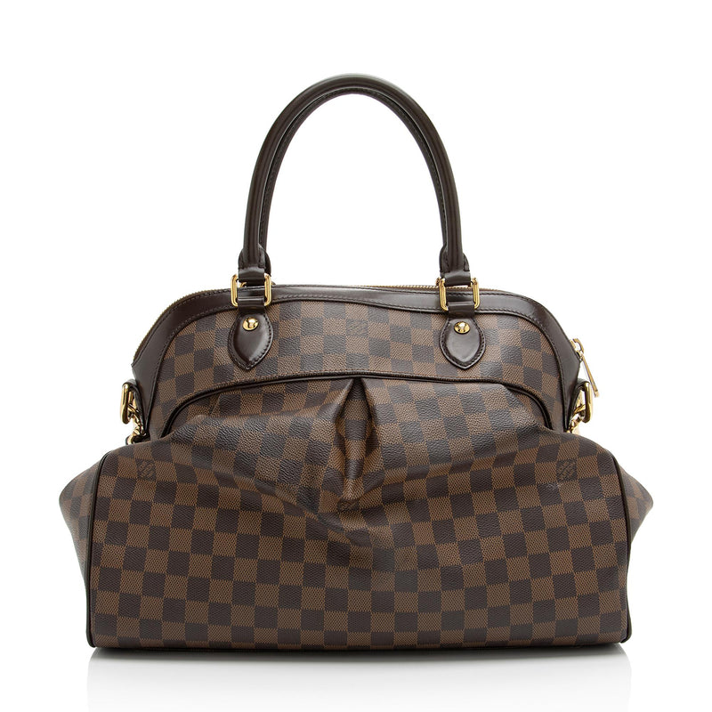 Louis Vuitton Damier Ebene Trevi GM Satchel (SHF-23454)