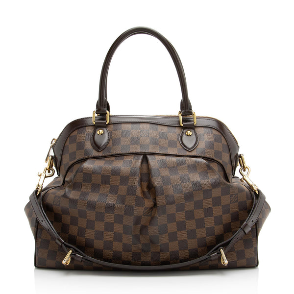 Louis Vuitton Damier Ebene Trevi GM Satchel (SHF-23454)