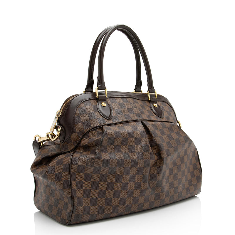 Louis Vuitton Damier Ebene Trevi GM Satchel (SHF-23454)