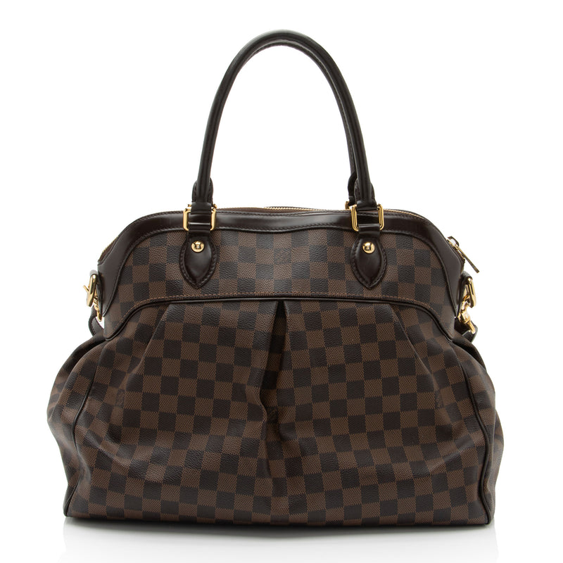 Louis Vuitton Damier Ebene Trevi GM Satchel (SHF-TGpATS)