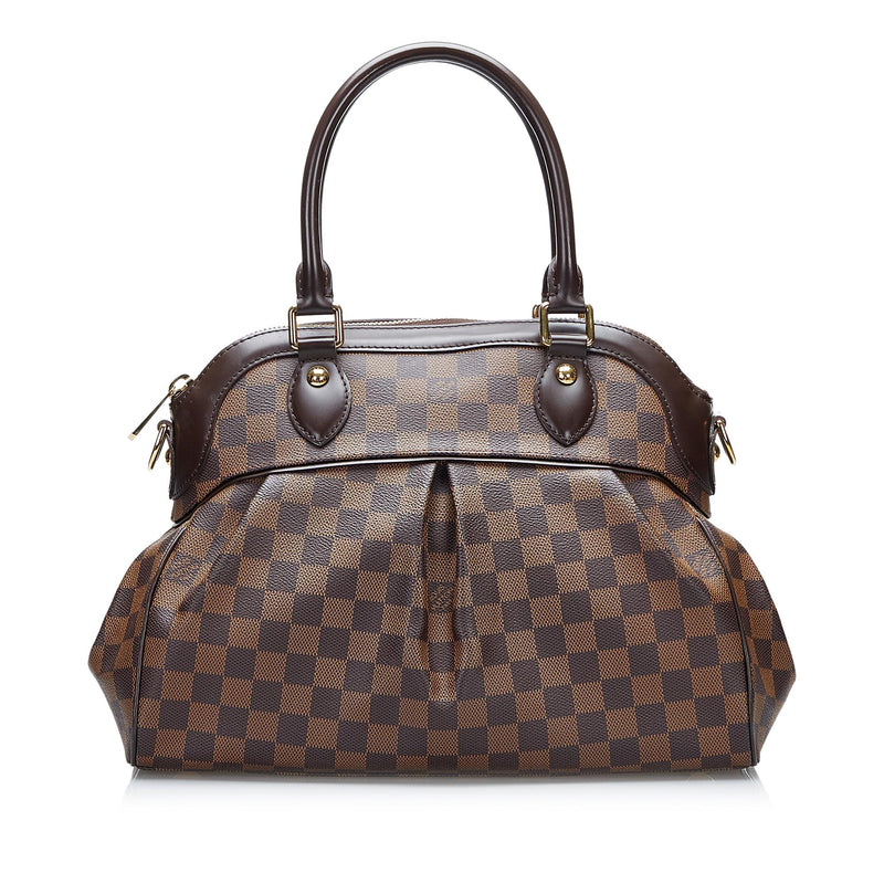 Louis Vuitton Trevi PM Damier Ebene Shoulder Bag -TheShadesHut