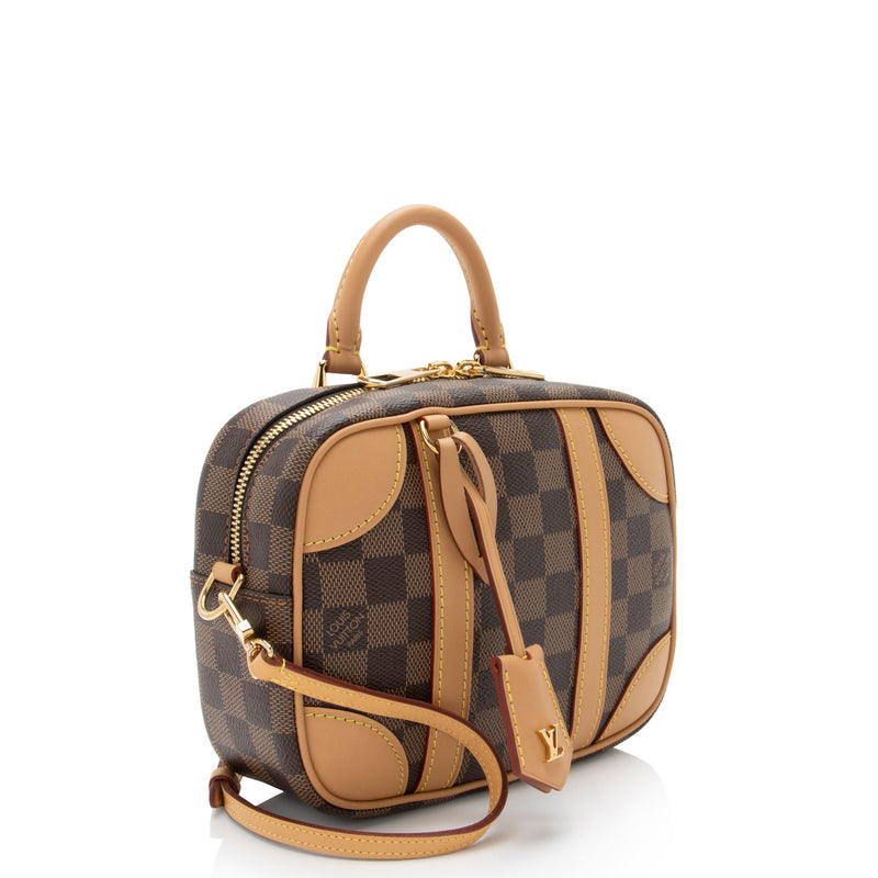 Louis Vuitton Damier Ebene Valisette BB Top Handle (SHF-rAzPDf)