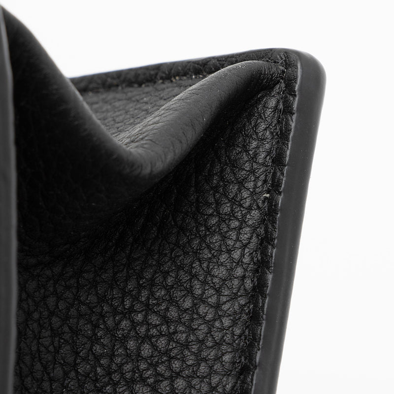 Louis Vuitton Damier Vavin Chain Wallet, Black