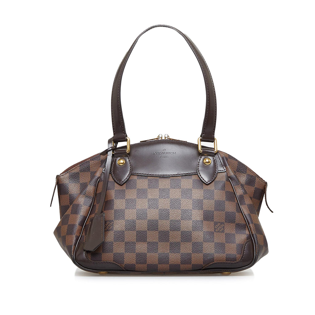 LOUIS VUITTON Damier Ebene Verona PM Satchel Bag