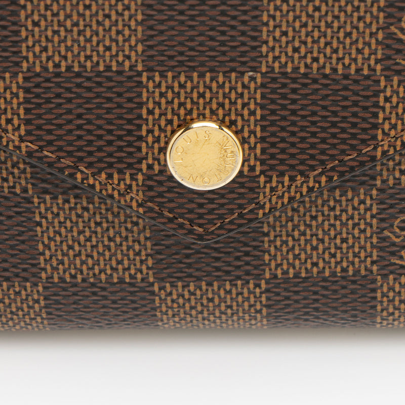 Louis Vuitton Damier Ebene Victorine Wallet (SHF-DVllDR)