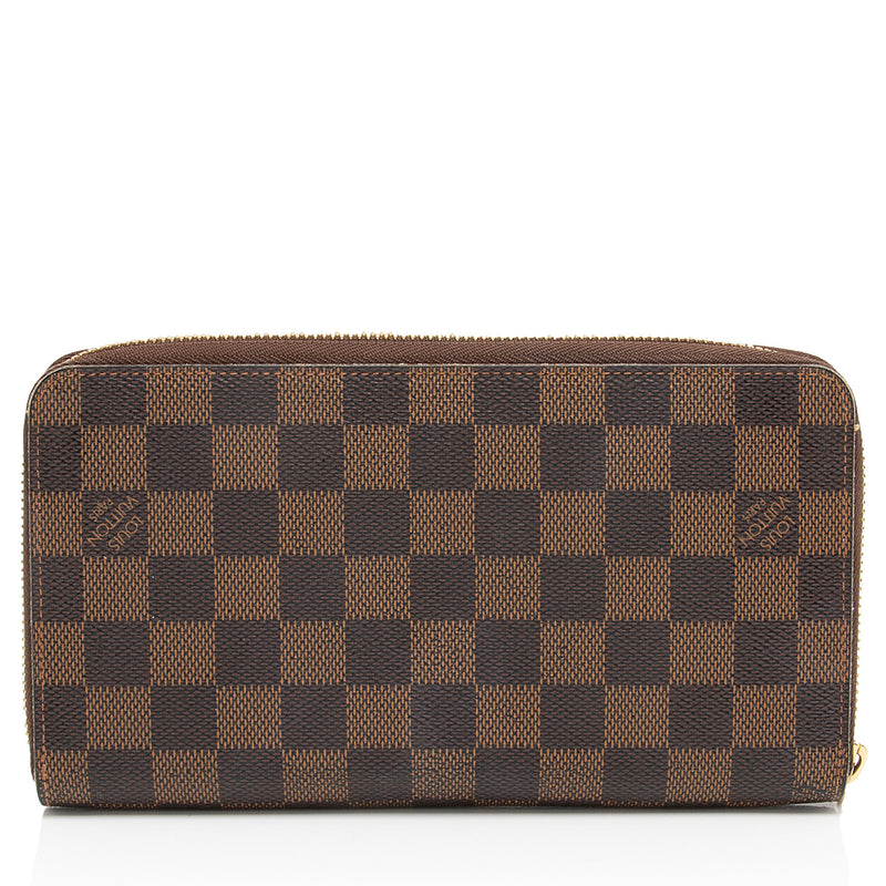 Louis Vuitton Damier Ebene Zippy Organizer Wallet (SHF-WAckES)