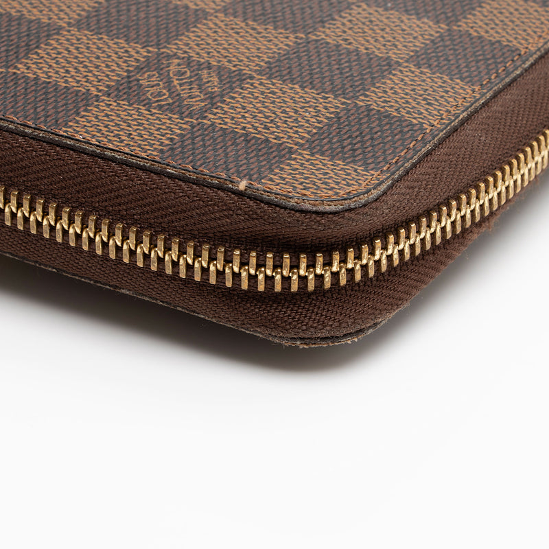 Louis Vuitton Damier Ebene Zippy Organizer Wallet (SHF-WAckES)