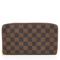 Louis Vuitton Damier Ebene Zippy Organizer Wallet (SHF-WAckES)