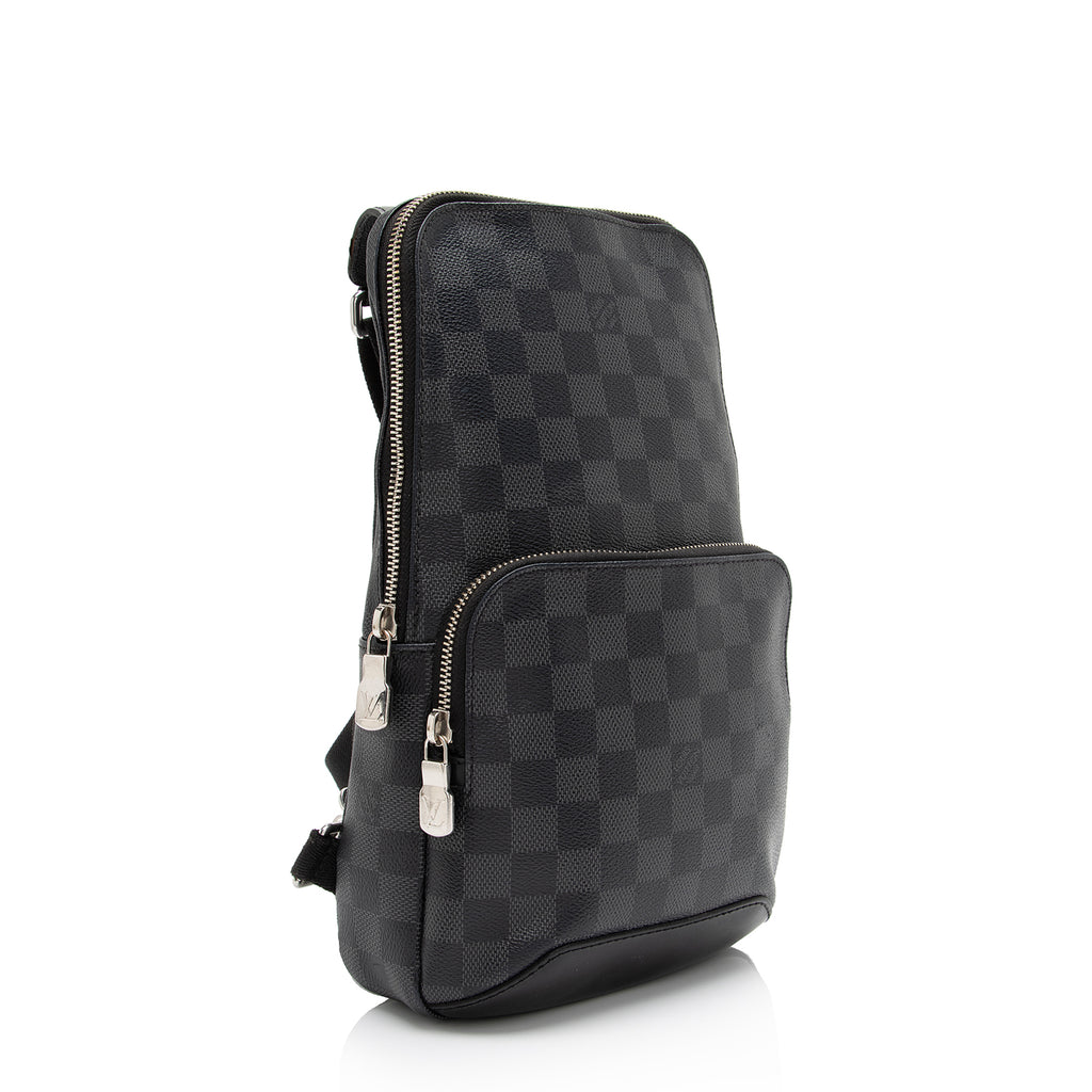 Louis Vuitton Avenue Sling Damier Graphite Crossbody Bag