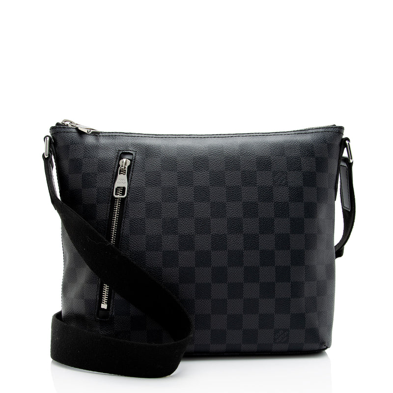 Louis Vuitton Messenger Shoulder Bag Mick Pm Damier Graphite