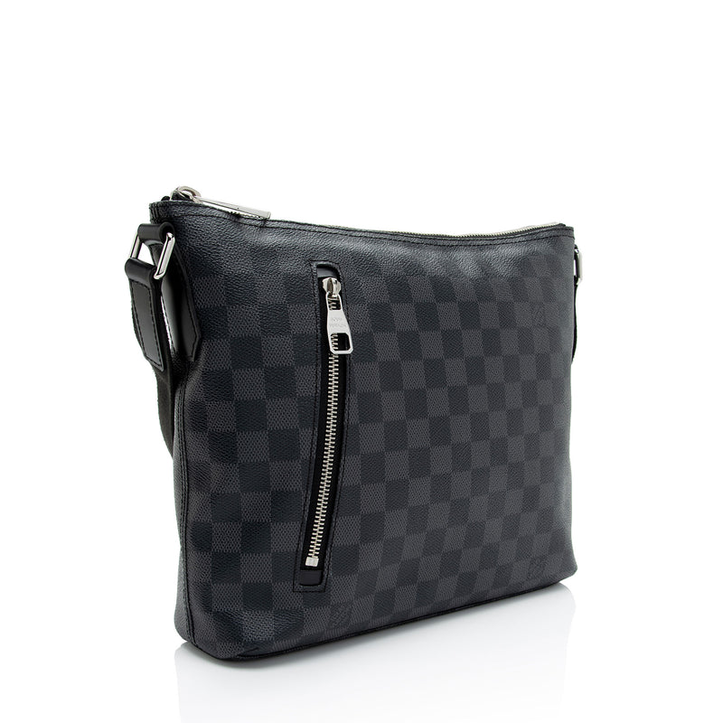Louis Vuitton Messenger Shoulder Bag Mick Pm Damier Graphite