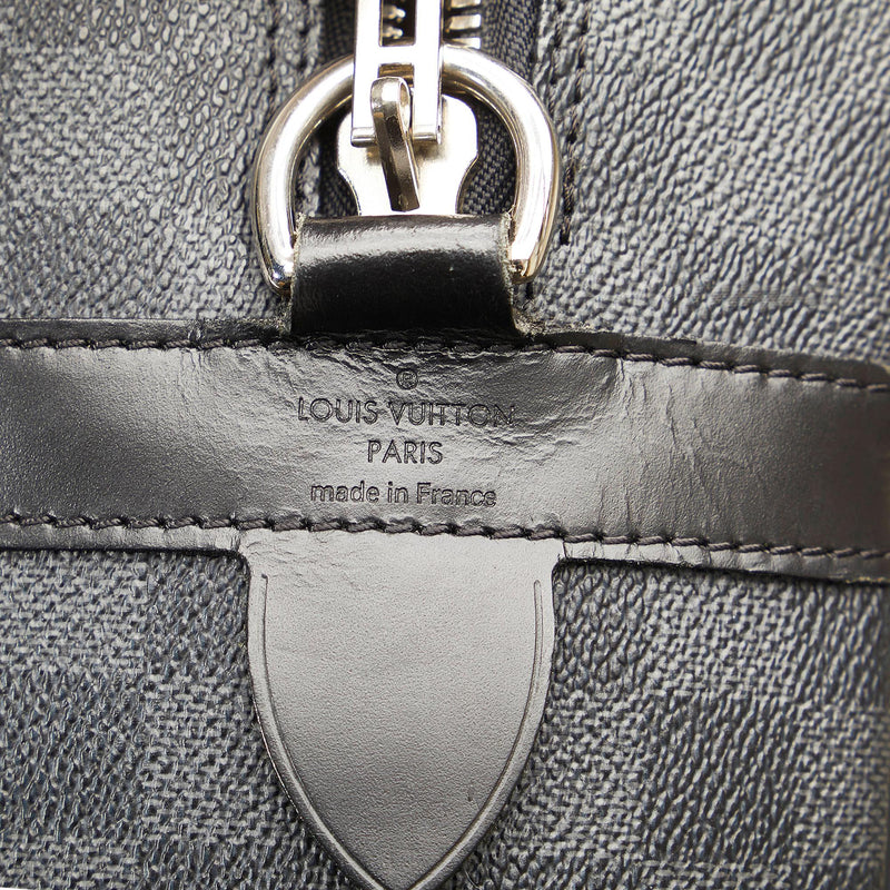 Black Louis Vuitton Damier Graphite Porte-Documents Voyage GM