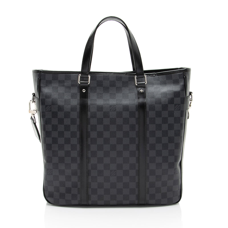 Louis Vuitton Damier Graphite Tadao PM Tote (SHF-HIaEwA)