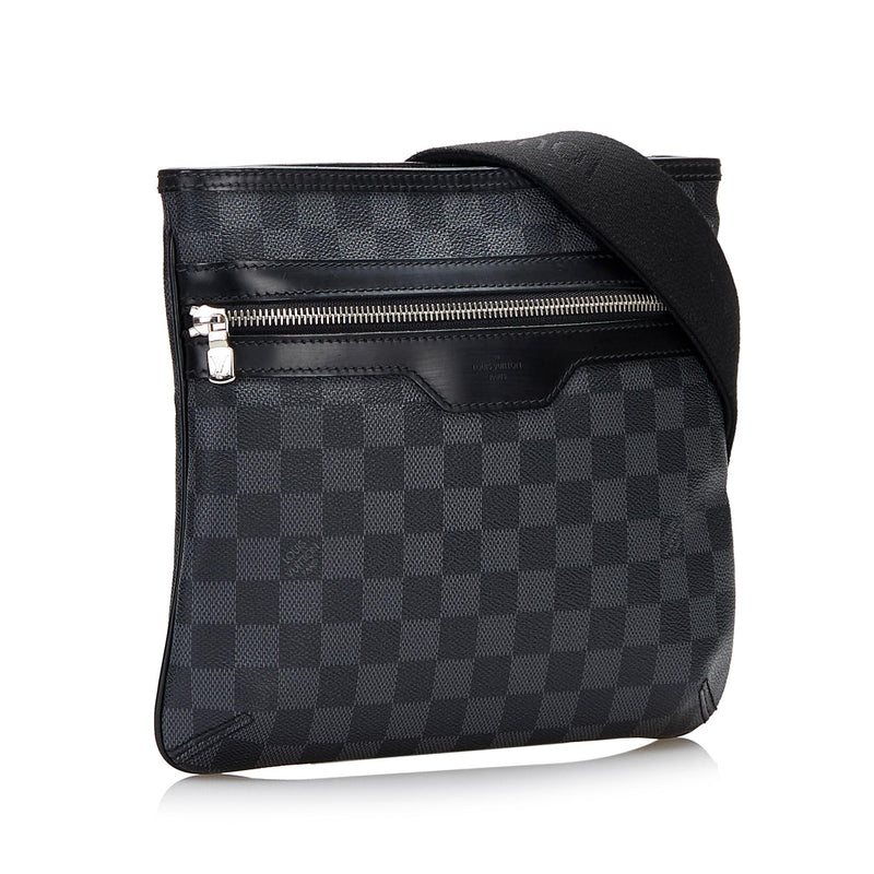 Black Louis Vuitton Damier Graphite Thomas Crossbody Bag
