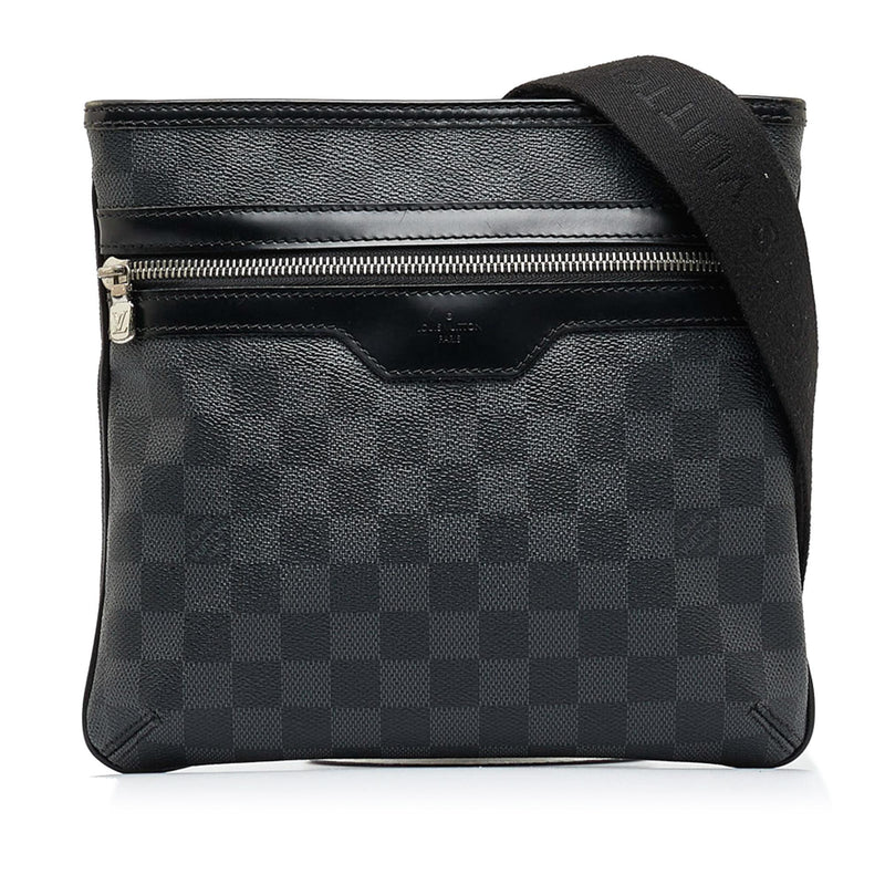 Louis Vuitton Virgil Abloh Black And Damier Graphite Coated Canvas