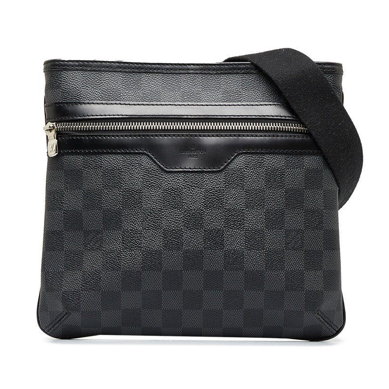 Louis Vuitton Virgil Abloh Black And Damier Graphite Coated Canvas