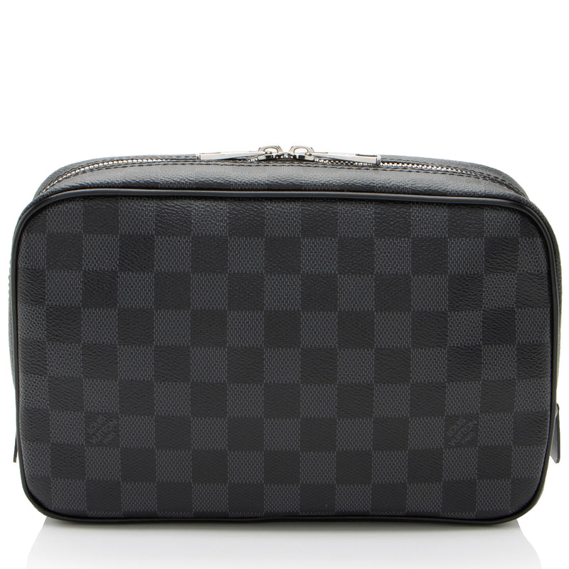 Louis Vuitton Damier Graphite Toilet GM Pouch (SHF-LJmwiP)