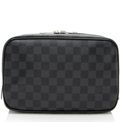 Louis Vuitton Damier Graphite Toilet GM Pouch (SHF-LJmwiP)