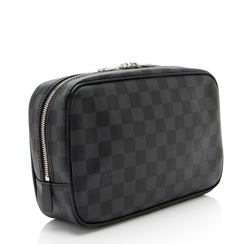 Louis Vuitton Damier Graphite Toilet GM Pouch (SHF-LJmwiP)