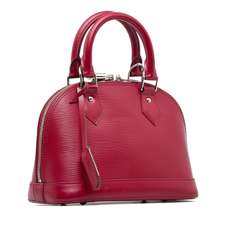 Louis Vuitton Fuchsia EPI Leather Alma Bb Bag