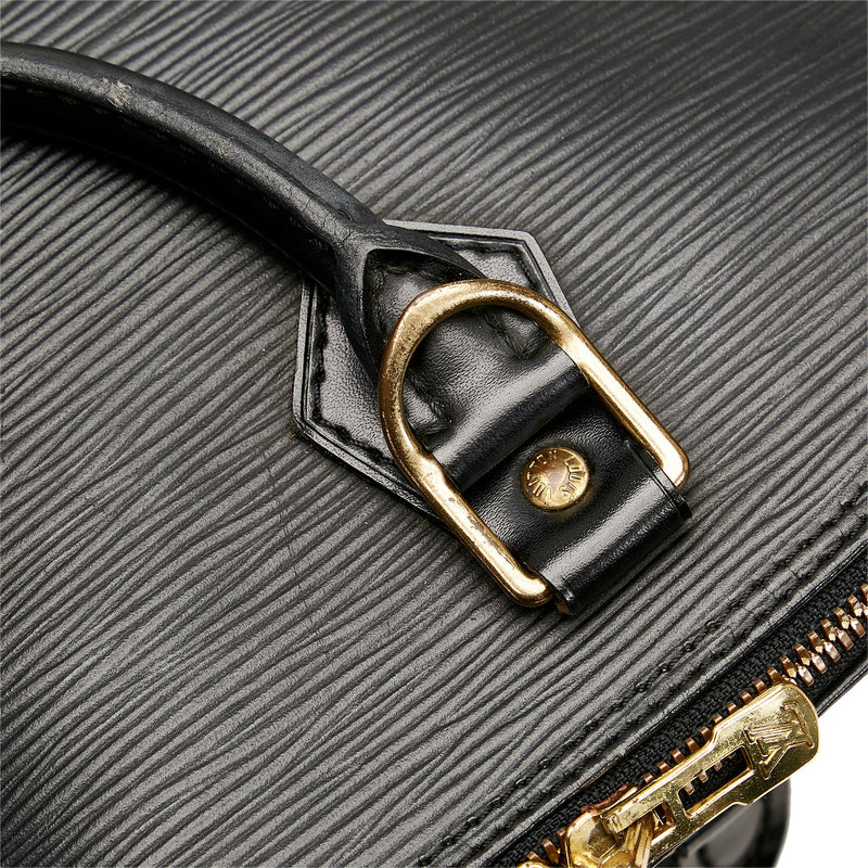 Louis Vuitton Black Epi Leather Sorbonne Briefcase
