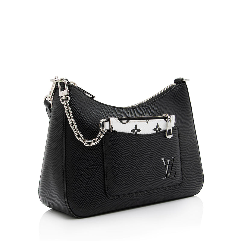 Louis Vuitton LV Marelle Epi bag M80689黑色名媛网