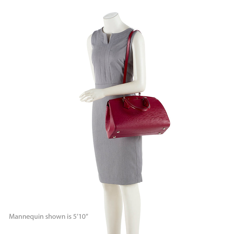 Louis Vuitton Red Epi Leather Soufflot Bag – Votre Luxe
