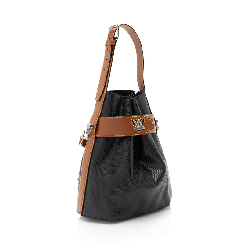 Louis Vuitton Epi Leather Twist Bucket Bag SHF 6XRjK2 LuxeDH