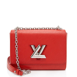 Louis Vuitton Epi Leather Twist MM Shoulder Bag (SHF-79OtgJ)