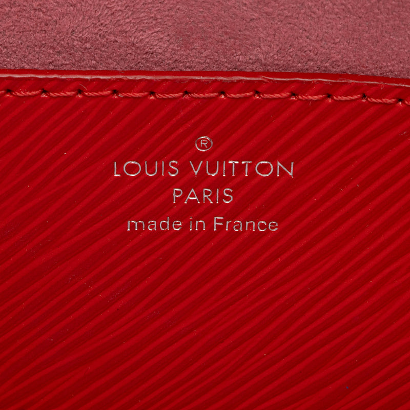 Louis Vuitton Epi Leather Twist MM Shoulder Bag (SHF-79OtgJ)